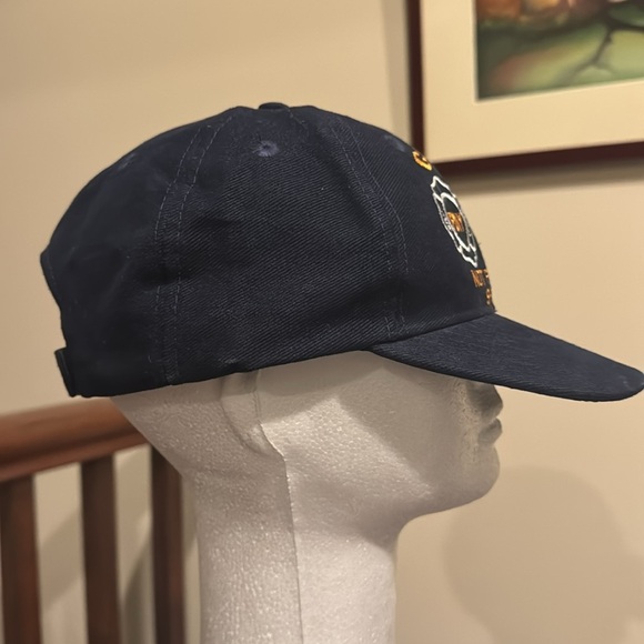 Navy Blue 9/11 Tribute gone but not forgotten 911 baseball cap embroidered NY - Picture 6 of 12